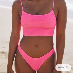 PacSun pink bikini